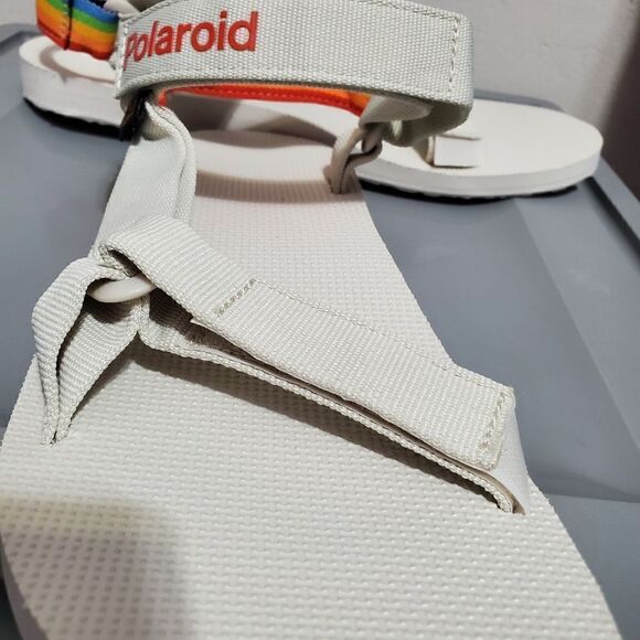 Teva Polaroid Mens Sz 12 Sandals Light Gray (1125392) Hike Camp Water Adjustable - Picture 12 of 12